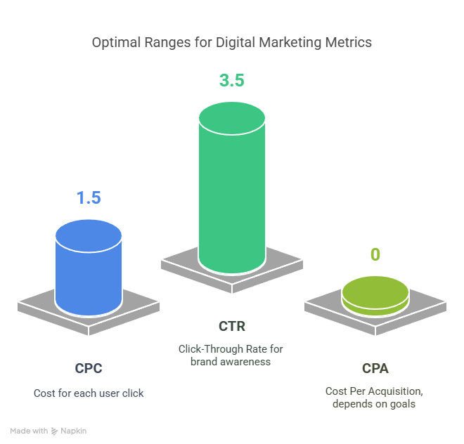 Comparison Table SEM Key Metrics Paid Search How Does It Affect Cost and CTR