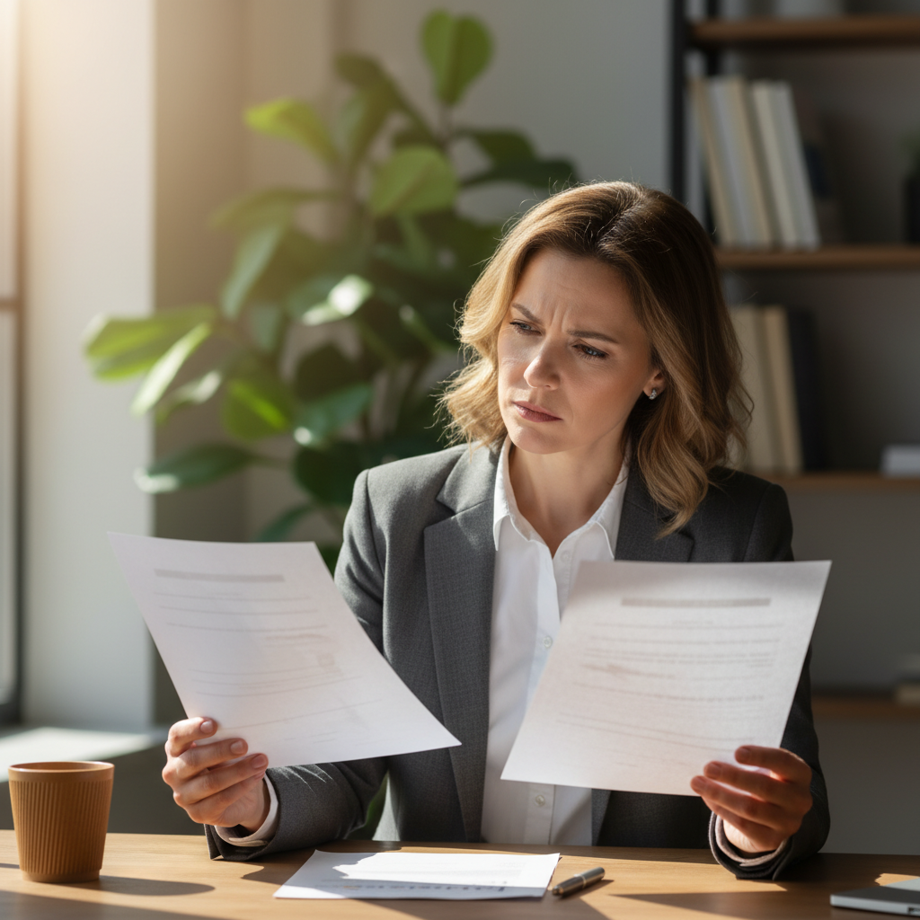Comparing affordable SEO Melbourne quotes at a desk