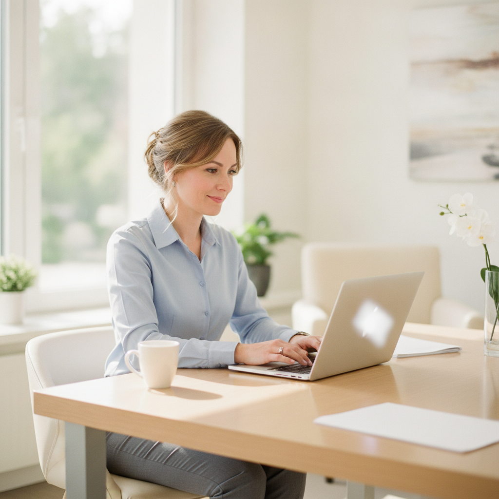 Dental practice owner writing a plain patient FAQ to replace a dead blog