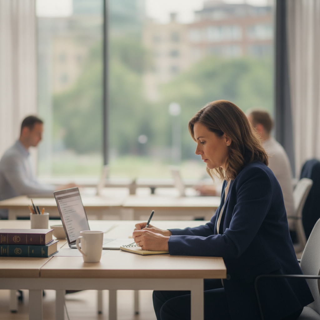 Melbourne lawyer reviewing local Google search results for law firm SEO